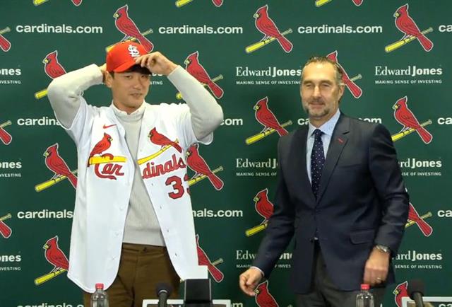 김광현 MLB 진출, 세인트루이스와 2년 800만 달러 계약