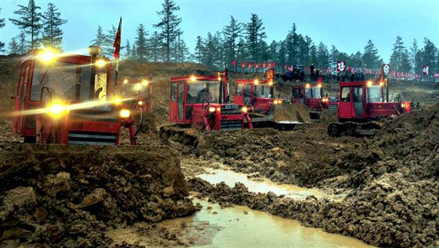 北, 삼지연시 건설 과정 공개…“애국충정의 자서전”