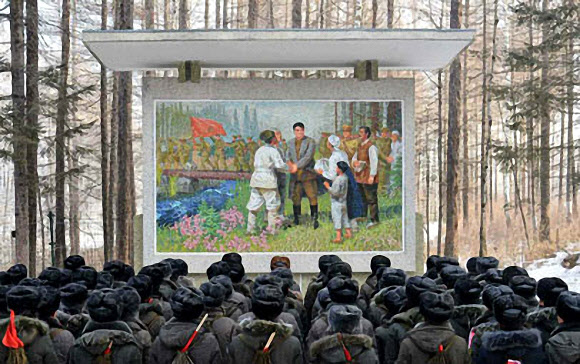 노동신문, 학생들의 백두산지구 답사 소식 보도