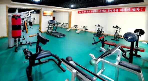 北 노동신문 “평양체육단 훈련장 최근 훌륭하게 개건”