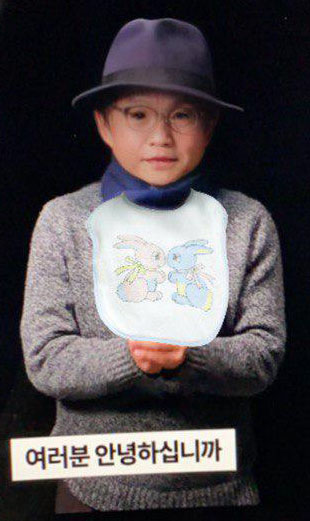 딴지일보가 아기필터를 써서 만든 패러디 화면