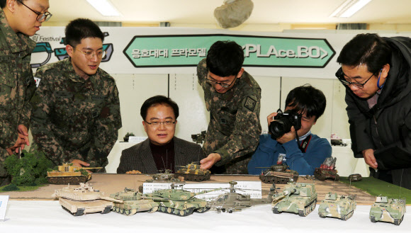장병들이 만든 프라모델
