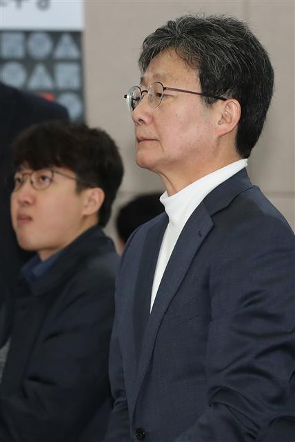 생각에 잠긴 유승민 새로운보수당 인재영입위원장