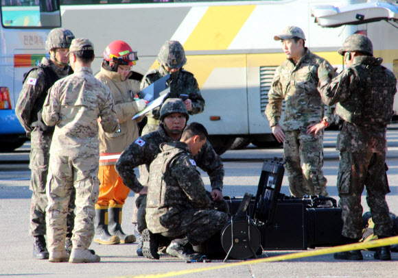 진천버스터미널 폭발물 의심 신고 ‘모조품’ 해프닝