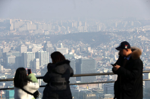 미세먼지 비상저감조치 내려진 서울