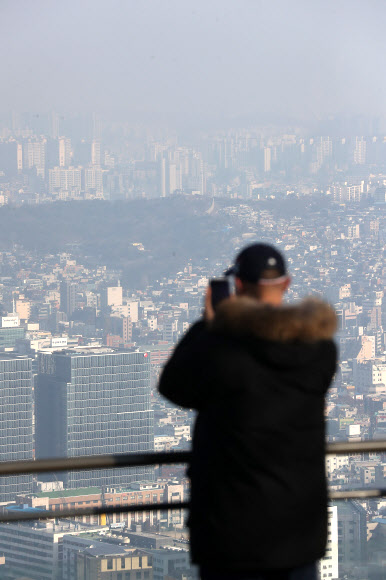 미세먼지 비상저감조치 발령된 서울