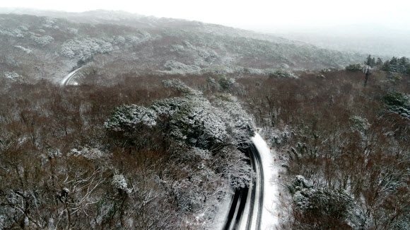 한라산 대설주의보