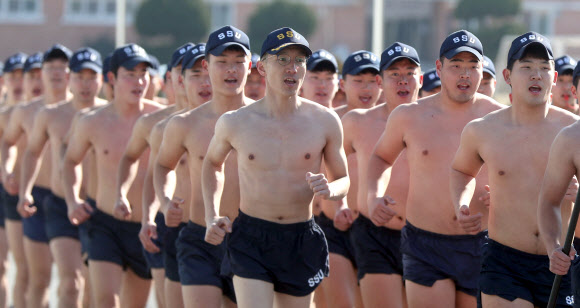 SSU 한겨울 ‘맨몸 구보’