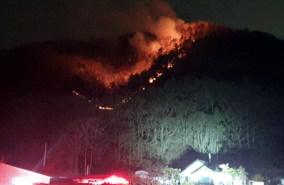 국립공원 위협하는 화마
