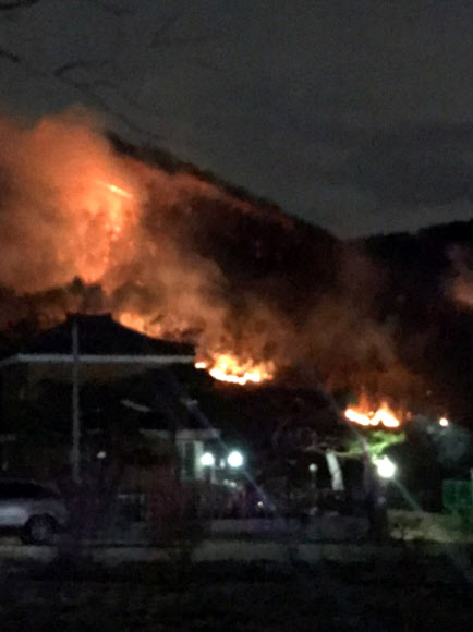 국립공원 위협하는 화마