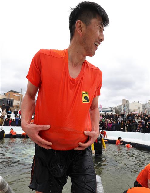 ‘산천어가 뱃속에 한가득’