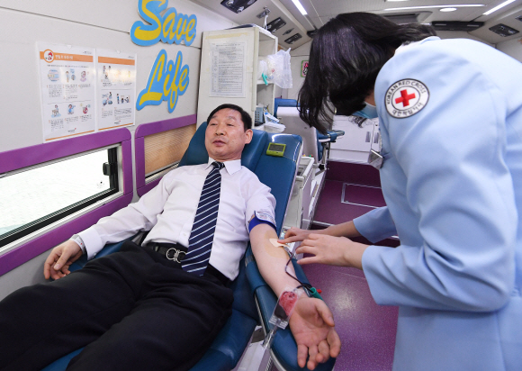 한국프레스센터 ‘생명 나눔 헌혈 행사’