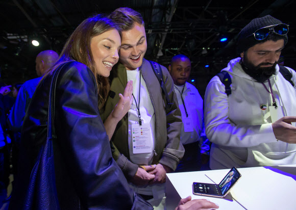 ‘삼성 갤럭시 언팩 2020’ 제품 체험존