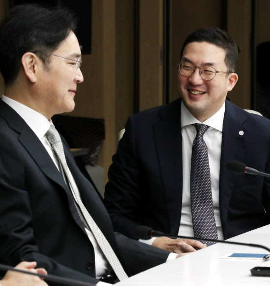 이재용 부회장과 구광모 회장