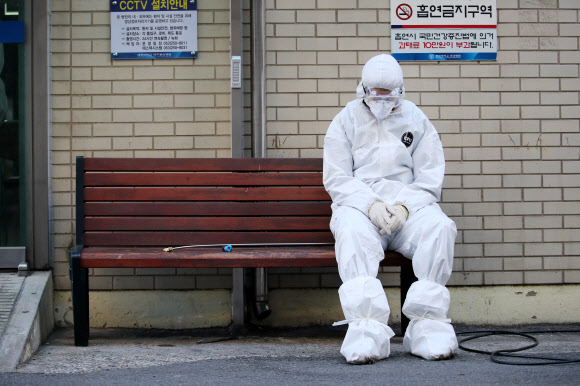 최전방에서 짧은 휴식