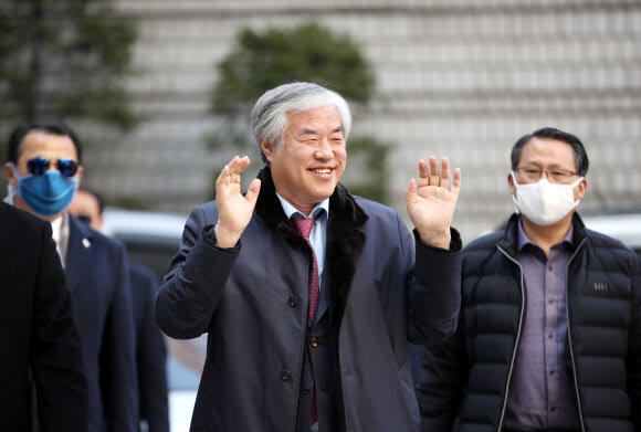 ‘공직선거법 위반’ 전광훈, 영장실질심사 출석