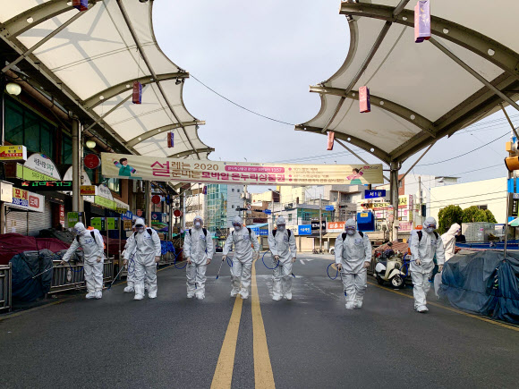 육군 50사단, 휴일 잊은 방역 작전