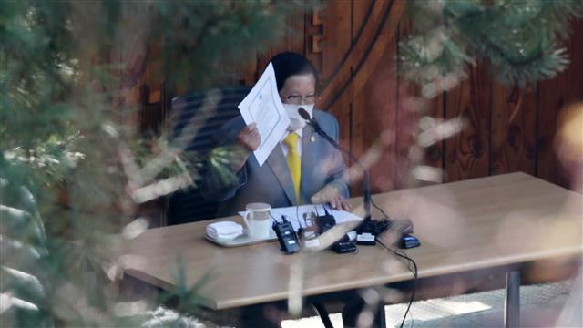 이만희 신천지 총회장, “인적 물적 지원할 것”