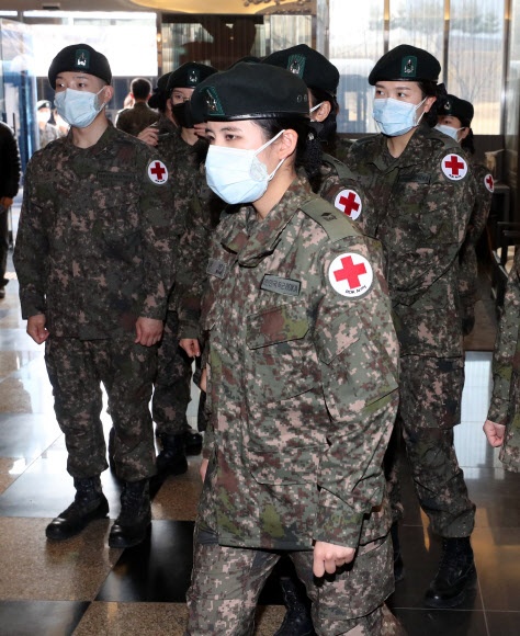 ‘든든한 지원군 대구 도착’