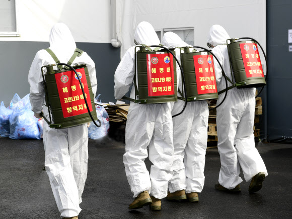 ‘귀신 잡는 해병 바이러스도 잡는다’