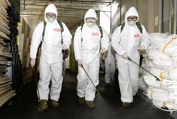 ‘귀신 잡는 해병 바이러스도 잡는다’