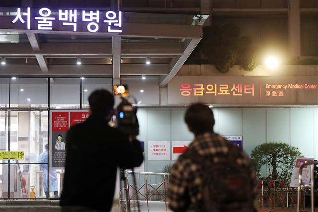 코로나19 확진자 발생한 서울백병원 ‘응급실 등 폐쇄’