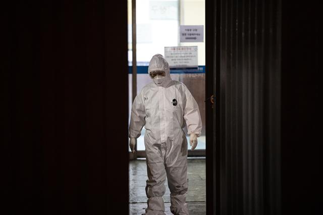 밤샘 근무를 마치고