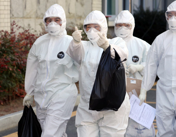 다시 힘내서 ‘코로나19’ 병동으로