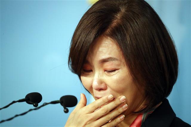 민현주 “공천 번복 책임지고 황교안.김형오 사퇴하라”