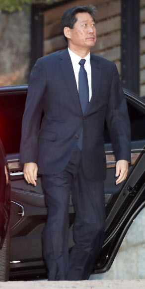 정주영 회장 19주기 제사 참석하는 정몽윤 회장