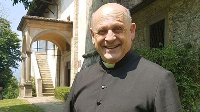 이탈리아 카스니고 성당 성가대 제공 영국 BBC 홈페이지 캡처