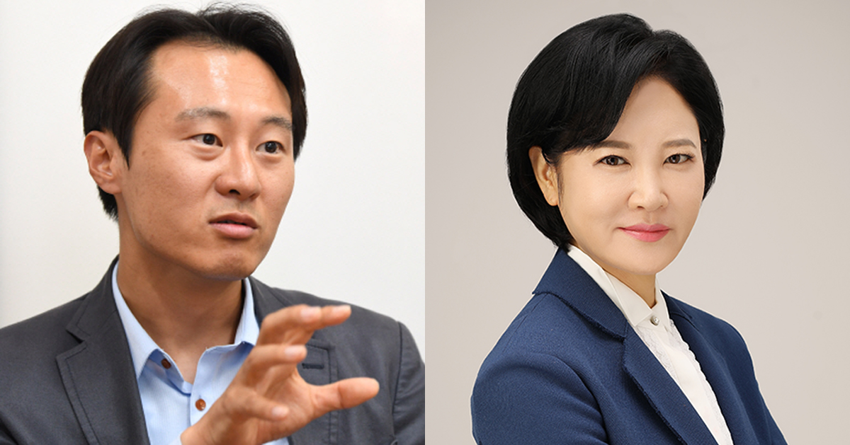 이탄희 전 판사(왼쪽)와 이수진 전 부장판사. 서울신문 DB