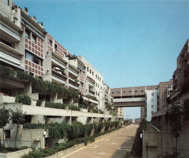 앙리 시리아니가 설계한 집합 주택 ‘누아지-2’. 앙리 시리아니가 1984년에 낸 책 ‘르 누아지레-누아지 르 그랑 2’에 실렸다.