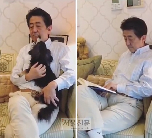 아베 신조 일본 총리가 지난 12일 자신의 SNS에 자택 격리를 독려하는 영상을 올렸다가 많은 일본 국민들로부터 거센 비난을 받았다.<br>아베 신조 일본 총리 트위터 영상 캡처