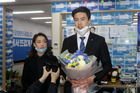 ‘첫 소방관 출신 국회의원’ 오영환 당선인