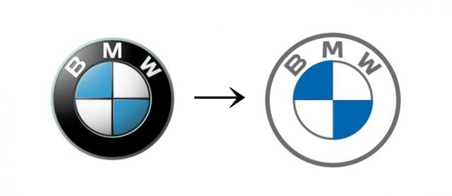 BMW 엠블럼 변화