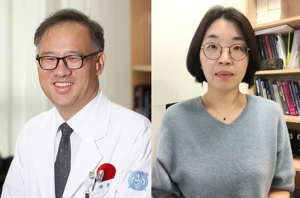 분당서울대병원 신경과 배희준(왼쪽) 교수와 김성은 박사팀이 최근 ‘급성 뇌경색 환자 예후에 따른 장기적 비용지출에 대해 연구결과를 발표했다.      분당서울대병원 제공 