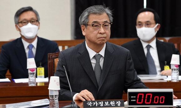 서훈 국정원장, 북한 동향 및 대외정책 보고 준비