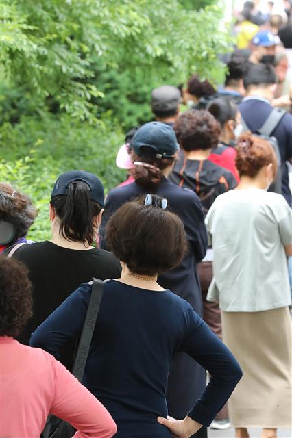 ‘헤어롤 꽂은 채’ 긴급재난지원금 신청