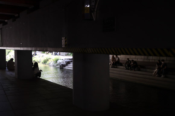 그늘을 찾는 계절