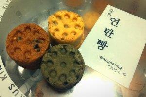 강릉과 정선 지역에서 만들어진 연탄빵도 선물용으로 인기를 끌고 있다.<br>강원도 제공