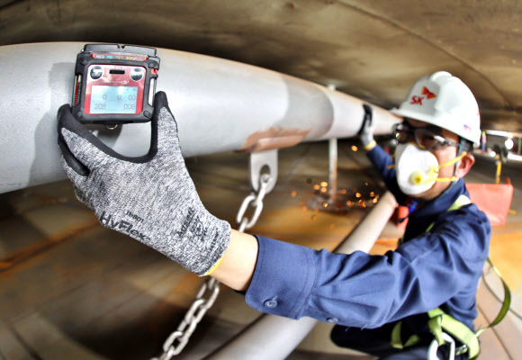 작업자 안전 지키는 SK ‘가스 감지 시스템’ 