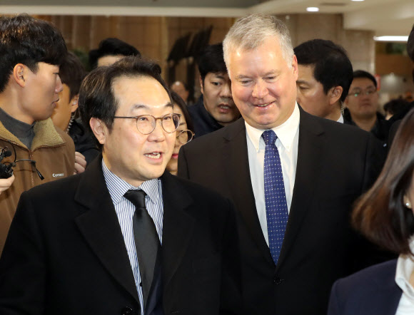 이도훈 한반도평화교섭본부장 전격 방미…비건과 수석대표 협의