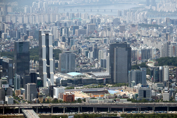 서울 강남구 영동대로 복합개발사업 부지. 연합뉴스