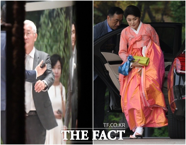 아모레퍼시픽 서경배 회장과 부인 신유경 씨/더팩트