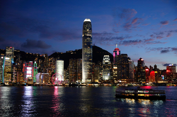 저물어 가는 홍콩