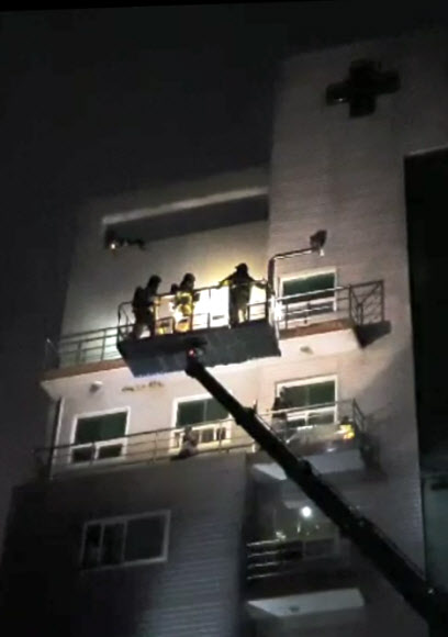 긴박했던 구조 현장