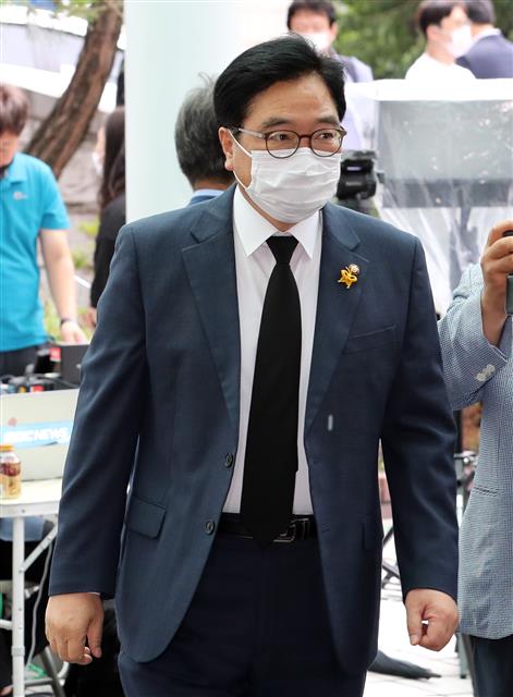 박원순 시장 빈소 향하는 우원식