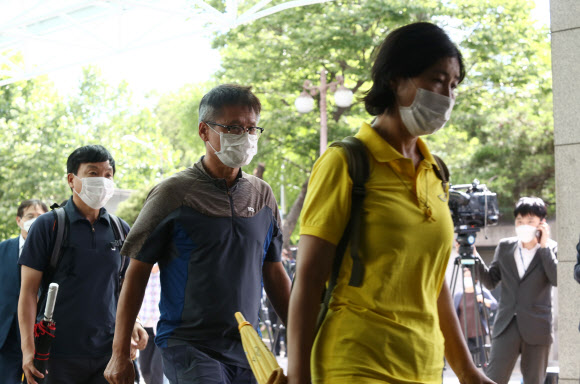 세월호 유족들, 고 박원순 서울시장 빈소 조문