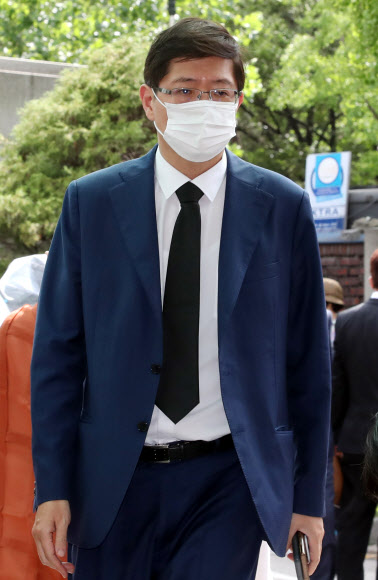 고 박원순 서울시장 빈소 조문하는 김홍걸